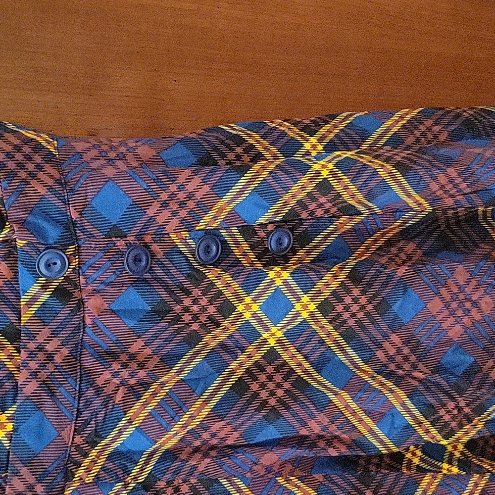 Modcloth | Sentimental Special Button Front Plaid… - image 7